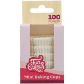 Funcakes Mini Baking Cups Wit pk/100