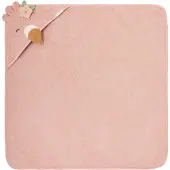 Little Dutch Badcape Flamingo - 100x100 cm - Roze
