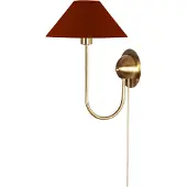 Globen Lighting Iris wandlamp Burgundy