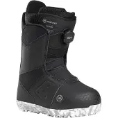 Nidecker - Kinder snowboardschoenen - Micron Black voor Unisex - Kindermaat 19 - Zwart