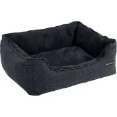 OEM Hondenmand met afneembare hoes donkergrijs, Donkergrijs / L 70 x B 55 x H 21 cm