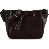 Gabor schoudertas Letitia Cross Bag Dark Brown donkerbruin