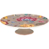Pip studio Taartplateau Home Cake Tray Blooming Tales Fantasy Khaki 30,5cm