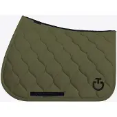 Cavalleria Toscana New Circular Quilted Jersey Zadeldek Jumping Full Winter Moss