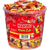 Haribo - Happy Cola - 6x 100 Mini zakjes