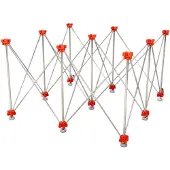 Rubi uitschuifbare werktafel 120 x 120 x 77 cm, belastbaar tot 700 kg ( 28918 )