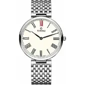 Titoni Tq52718s-608 Quartz 5 Atm 37 Mm Horloge