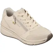 SKECHERS Sneakers laag 'BILLION FLEX - LUXE UP' natuurwit