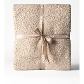 HEMA Plaid 150x130cm boucle taupe (taupe)