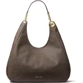 Michael Kors Schoudertas 'Ellie' bruin / donkerbruin
