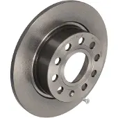 Brembo 10-13 Audi A3/13-19 VW Beetle/2015 Golf Rear Premium UV Coated OE Equivalent Rotor