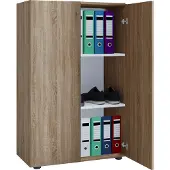 VCM Kantoorkast Lona (Openslaande deuren, sonoma eik, XL)