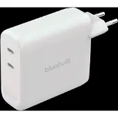 BlueBuilt 140W GaN Oplader met 2 Usb C Poorten Wit