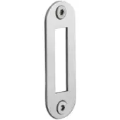 Formani Basics LBSPA-K sluitplaat afgerond tbv kastdeurslot - mat RVS