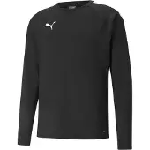 Puma Heren TeamLIGA Langsleeve T-Shirt (Zwart/Wit)