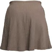 Nike Dames Chill Geribbelde Gebreide Mini Rok (Mink)