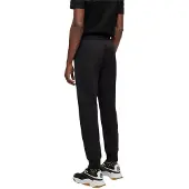 BOSS Heren Lamont Vertical Logo Slim Joggers (Zwart)