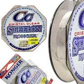 Konger Steelon Cristal Clear Fluorocarbon Coating Vislijn 0.16mm 100m