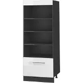 Vicco Keukenrek Fame-Line Wit Hoogglans/Antraciet 60 cm, Model 62229