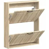 vidaXL Wandgemonteerde Schoenenkast UTRECHT 71 x 17 x 86 cm