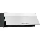 Vicco Hangkast Fame-Line, Wit Hoogglans/Antraciet, 100 cm