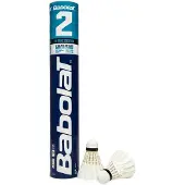 Babolat Badminton Shuttle 2 Feather White 77 (Koker van 12)