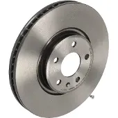 Brembo 12-16 Audi A4/A4 Quattro/12-14 A5 Front Premium UV Coated OE Equivalent Rotor