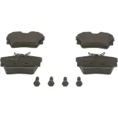 Bosch Remblokken set BP378 Bosch voor o.a. NISSAN, OPEL, RENAULT