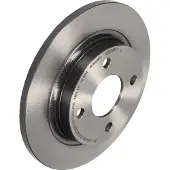 Brembo Remschijf 08D56611 achter, volledig, 1 Stuk