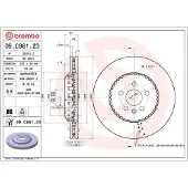 Brembo Remschijf 09.C981.23 voorkant, geventileerd, sterk gecarboniseerd, 1 Stuk