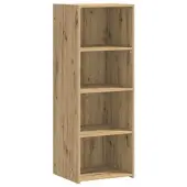 vidaXL Highboard Artisanaal eiken 45 x 41 x 124 cm Bewerkt hout