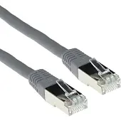 ACT 3.00m Cat6a SSTP PiMF, 3 meter, Cat6a, S/FTP (S-STP), RJ-45, RJ-45, grijs