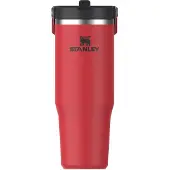 Stanley IceFlow Flip Straw 2.0 Chili Black Tumbler (Thermosbeker), 0.89L