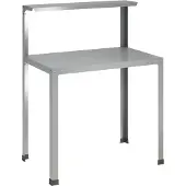 vidaXL Planttafel 60 x 50 x 104 cm Gegalvaniseerd staal zilver