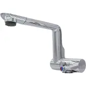 Comet Eengreepsmengkraan Arona 12V Ø27 mm chroom uitloop 160 mm