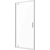 Badstuber Slimline draaideur 100x200cm 6mm Easy-Clean chroom
