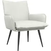 vidaXL Fauteuil Wit Kunstleer