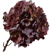 Silk-ka - Kunstbloem - hortensia - paars - H64 cm