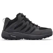 Columbia Sportswear REDMOND IV MID WATERPROOF Heren Wandelschoenen - Black, Mountain Red