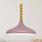 Bamyum Champion hanglamp, industriële Modern stijl, Ø35 cm, lila metalen lamp