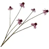 Silk-ka Kunstbloem-Zijden Bloem Rudbeckia Tak Lavendel 95 cm