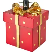 Pro Garden Kerstboomstandaard Cadeaubox – Trend 2026 – Rood/Goud