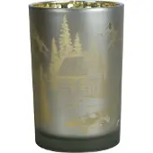 Mars & More Theelichthouder Chalet groot 18cm