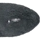 vidaXL Kussen 6 st HEERLEN Antraciet 40 x 60 cm PV Fleece