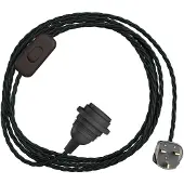 Creative Cables Snakebis Twisted Shade Ready E27 Lamphouder Met Snoer