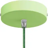 Creative Cables Conical Metalen Cilindrische Lamp Plafondrozet Kit