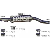 ERNST 153003 Uitlaat middendemper