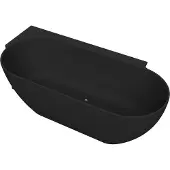 Arcqua Havana Back To Wall Ligbad Links 170x80 cm Mat Zwart
