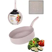 Galicja Frituurpan met antiaanbaklaag, 28 cm, Beige