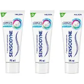 Sensodyne Complete Protection+ Cool Mint – Tandpasta – 3 × 75 ml